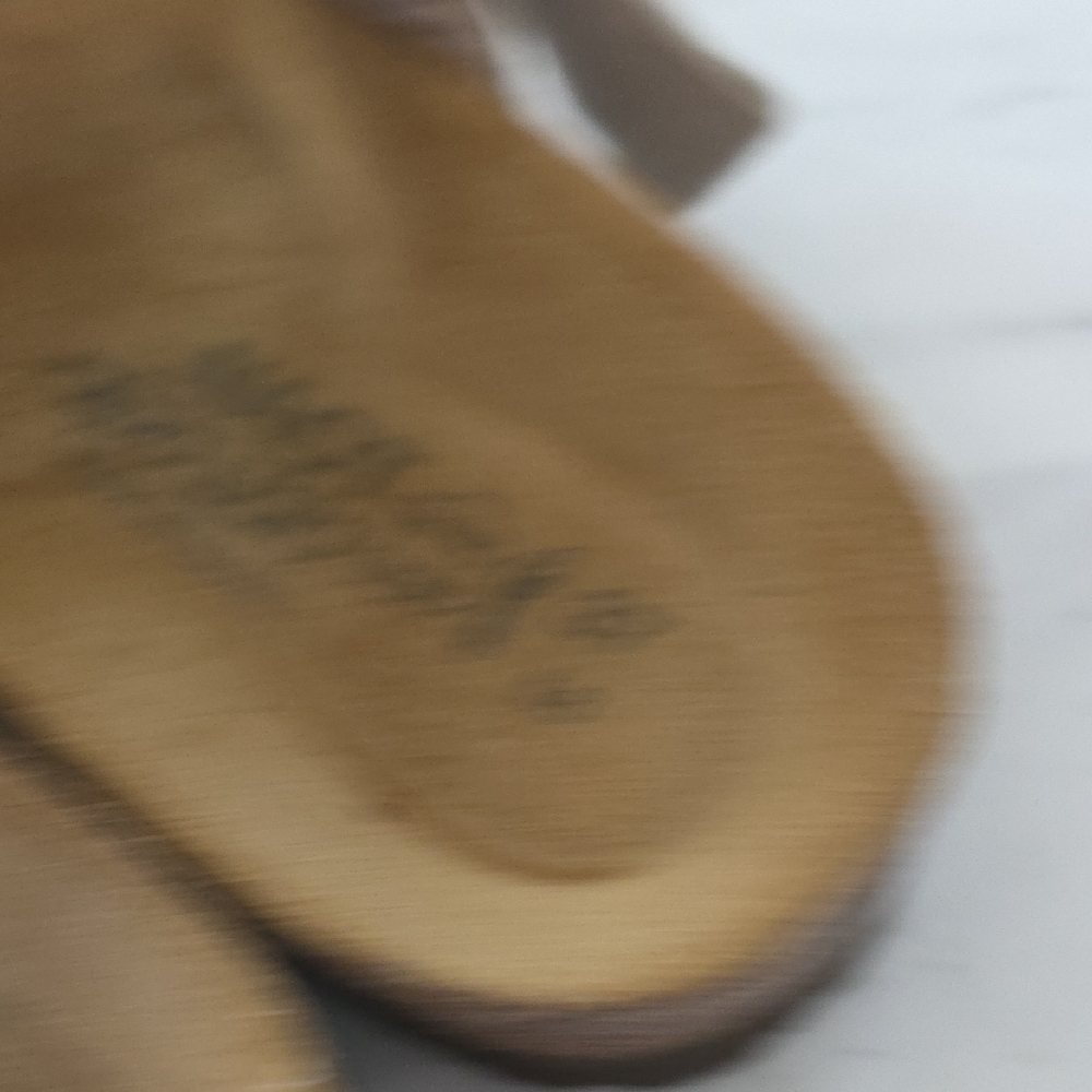 Naot Yellow and Tan Leather Sandals - Picture 5 of 9